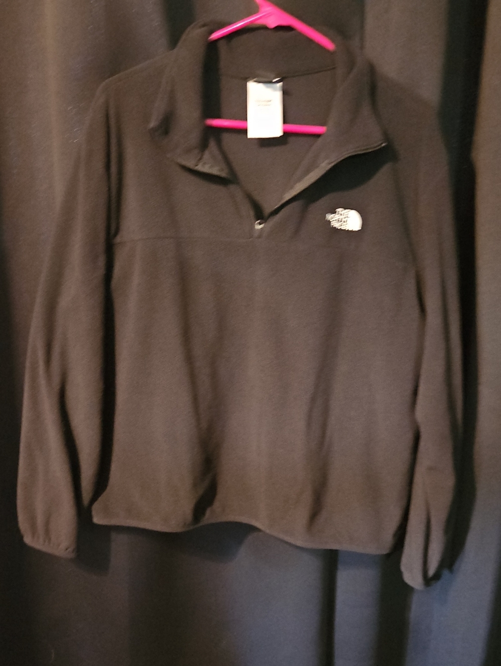 The North Face Women's Black Quarter-Zip Pullover Fleece